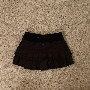 Black ivivva set the pace tennis skirt